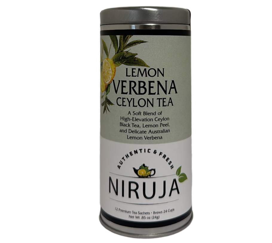 🌿Lemon Verbena Ceylon Tea – Uplifting & Citrusy Wellness Blend
