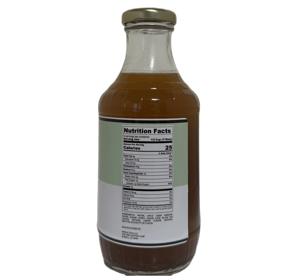 🌿 Eucalyptus Mint Herbal Tea – Crisp, Refreshing, Naturally Uplifting