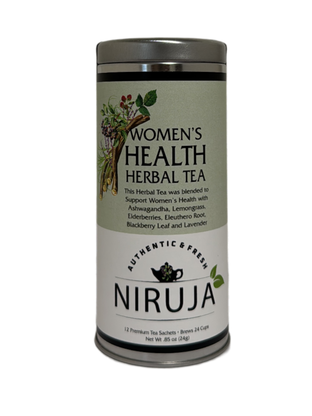 🌿 Women’s Herbal Tea – Calming Blend with Ashwagandha & Elderberries