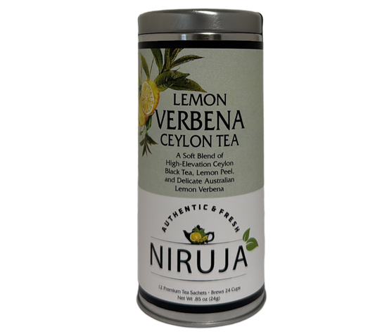 🌿Lemon Verbena Ceylon Tea – Uplifting & Citrusy Wellness Blend
